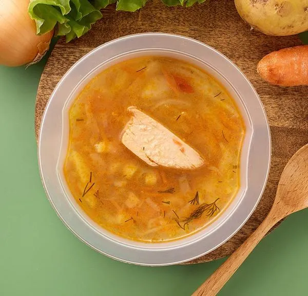 Заказать Щи из свежей капусты с курицей с бесплатной доставкой в городе ...